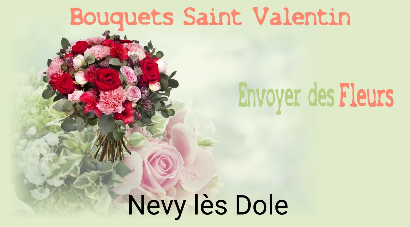 Roses de Saint-Valentin livrées à Nevy-lès-Dole